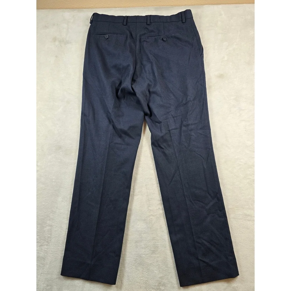 Banana Republic Suit Set Mens 38S 2 Piece Pants 32x29 Navy Blue Standard Fit